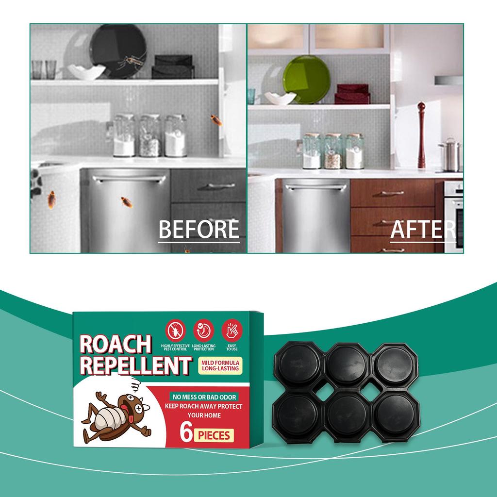 Roach Repellent; Cockroach Insecticide Kitchen Cockroach Stickers