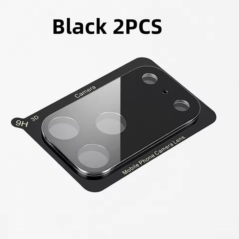 2 PCS For Apple iPhone 17 Air Pro Max 3D Camera Lens Screen Protectors For Apple IPhone17 17promax 17Air Scratch-proof Protective Film