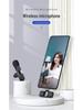 Wireless Lavalier Microphone with Intelligent Noise Reduction for Live Streaming, Vlogging, and Video Recording
