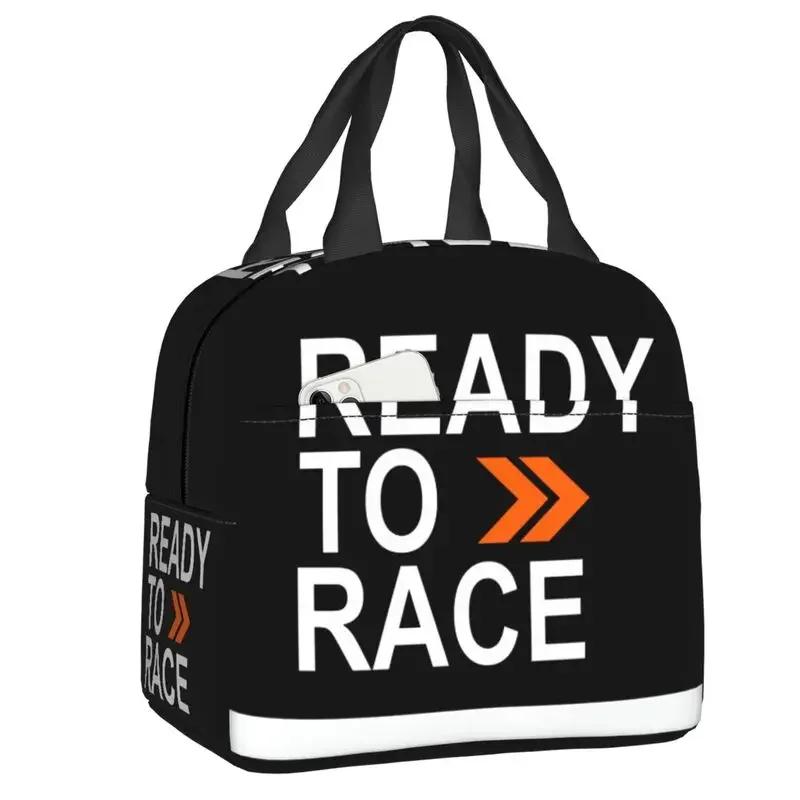 Ready To Race Lunchtasche Tragbare Rennkühlbox Thermisch isolierte Bento-Box Für Frauen Kinder Schulkinder Picknick Lebensmittel-Tragetaschen