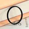 2mm Edelstahl Dünner Ring Roségold Schwarz Für Damen Herren Minimalistischer Schmuck Party Einfach Mode Geschenk Größe 3 Bis 10