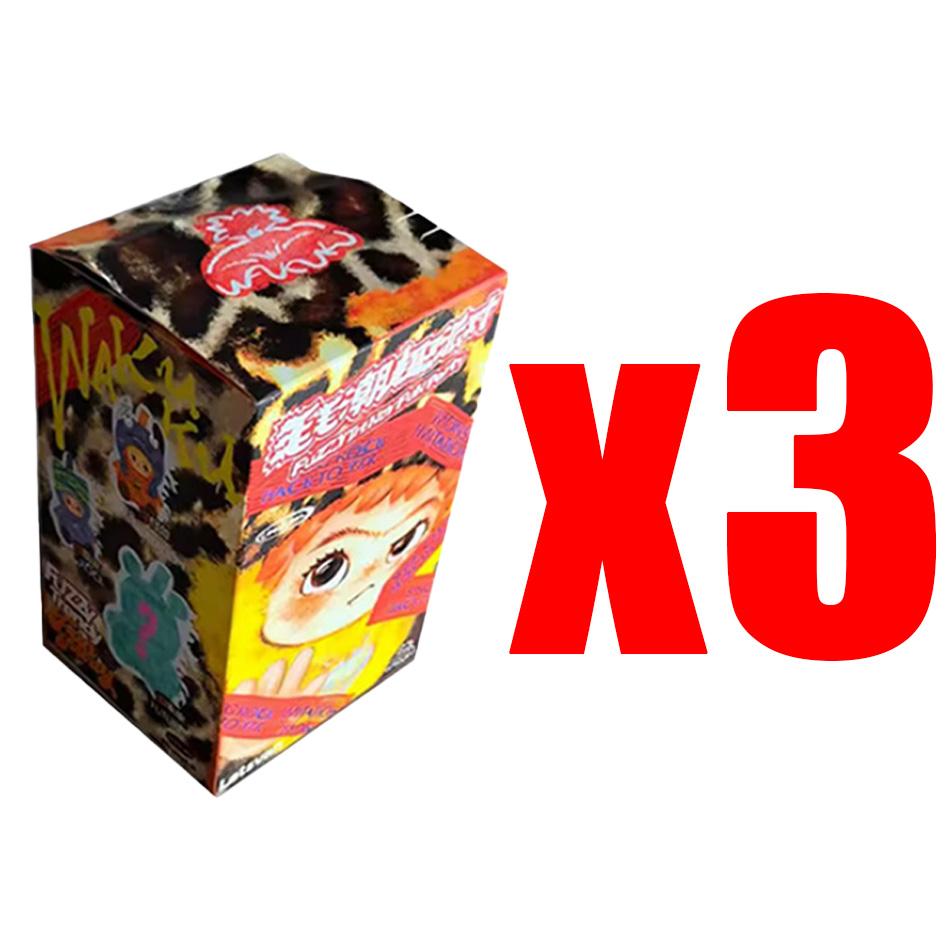 Kawai Pular Plush Mao Mao Vinyl Doll Cute Gift Blind Box Series Fun Party Handmade Ornaments