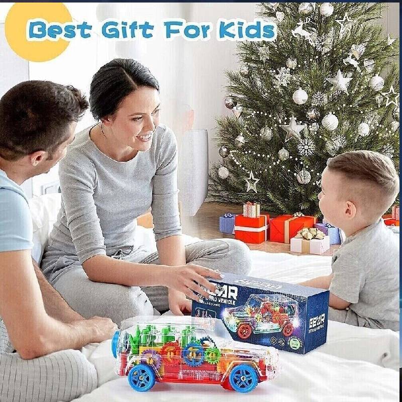 Sensory Autism Calming Led Light Car Toy Music Special Needs Children Interest
