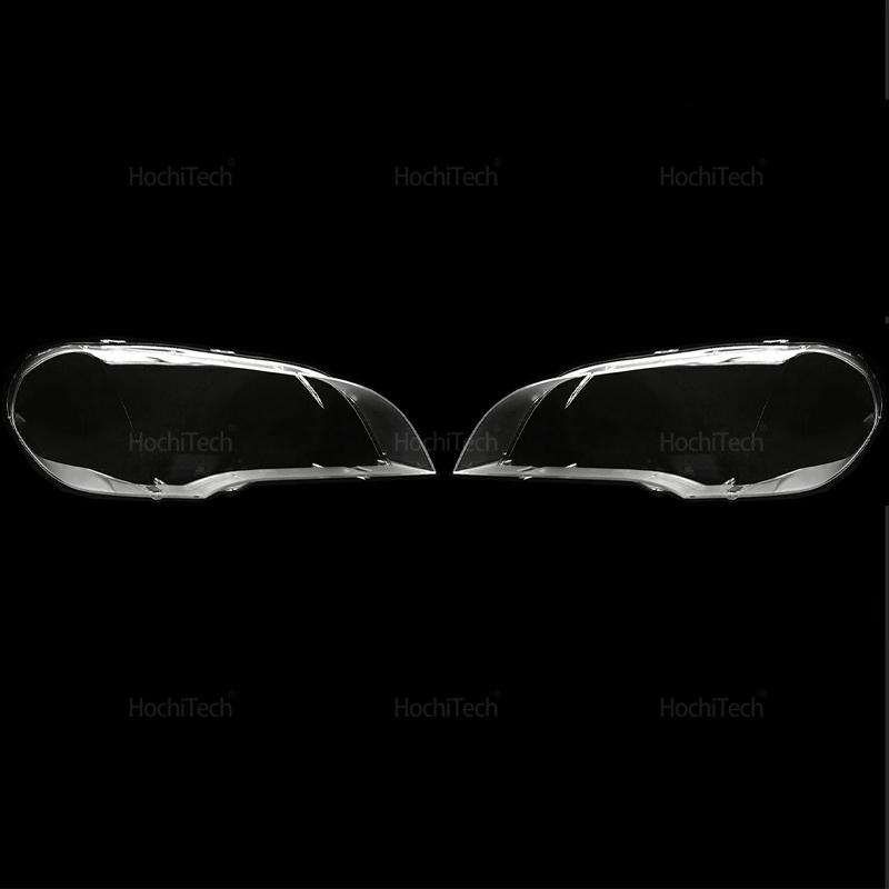 2Pcs/2 Pair Car Headlight Cover for BMW X5 E70 2007 2008 2009 2010 2011 2012 2013 Lampshade Bright Shell Head Lamp Lens Covers