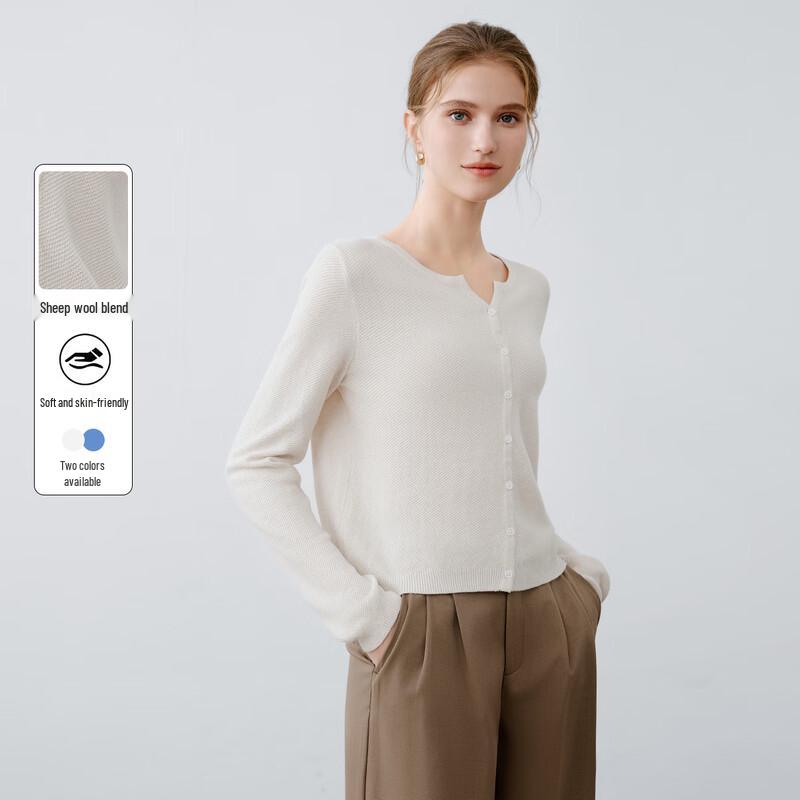 Elva' Island Women's V-Neck Knit Cardigan