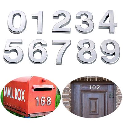 For Door Family Door Letters Street Address Number 3D Digits Home 3.5cm Apartment Numeral Plate Hotel  Accessories