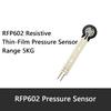 FSR111 RFP611 Piezoresistive Pressure Sensor Kit, Force Sensitive Resistor Module With Voltage Conversion Board For Arduino DIY