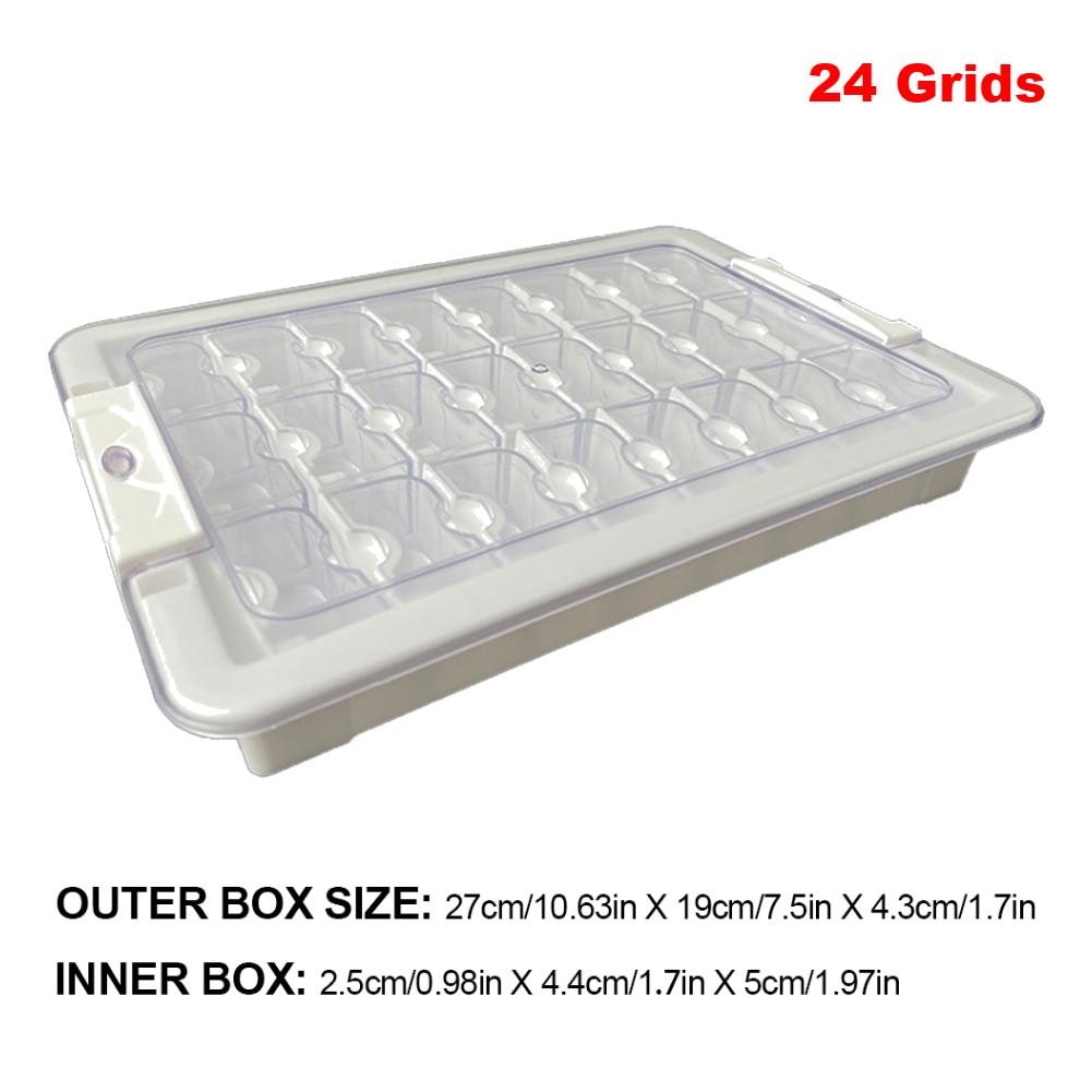 42/50/78 Grids Diamond Painting Bead Storage Container Diamond Art Bead Organizer Box Diamond Painting Plastic Storage Box