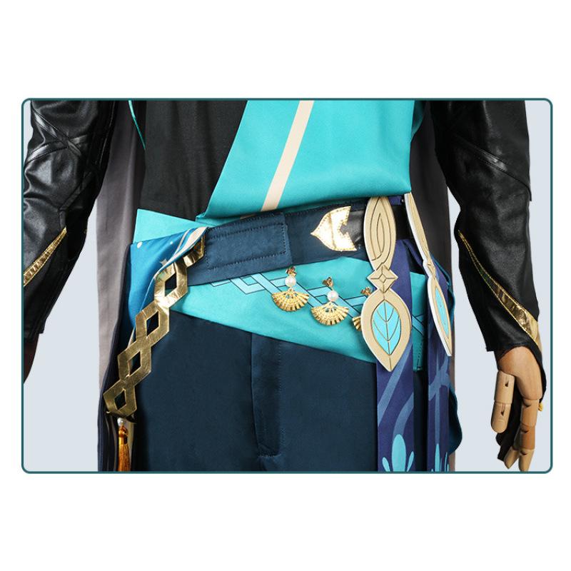 Game Sumeru Al Haitham Cosplay Costume AlHaitham Wig Men's Uniform Halloween Alhaitham Outfits