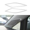 2pcs/set Stainless Steel Car Front Pillar Speaker Sticker Trim for Volkswagen VW Golf 7 Golf7 MK7 7.5 2013-2019 Car Styling Acc.