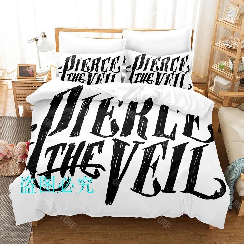 3D Print Pierce the Veil Bedding Set Single Twin Full Queen King Size Bed Set Adult Kid Bedroom Duvetcover Sets