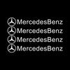Car Badge Decals Auto Emblem Sticker Accessories For Mercedes Benz AMG Brabus Maybach Smart W204 GLC CLA GLK W205 W203 W206 W108
