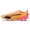 Puma Ultra Ultimate FG AG Pacchetto Forever Faster Scarpe da Ginnastica da Uomo Arancione Sun-Stream Nero 107744-03
