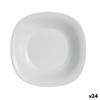 Assiette Creuse Luminarc Carine Granit Gris Verre Ø 21 Cm (24 Unités)