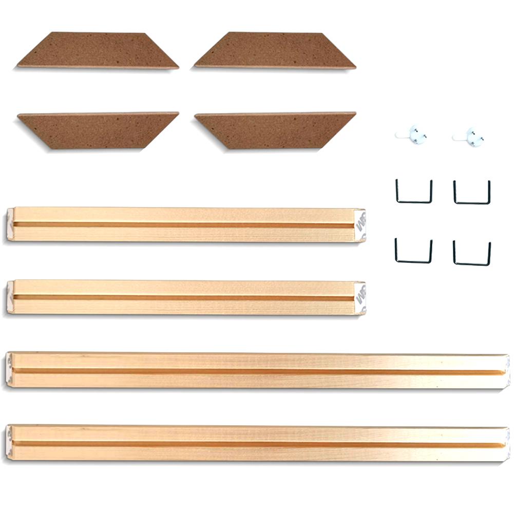 Wood Frame for Canvas Oil Paint Wooden Frame for Oil Drawing Nature Diy Frame Picture Inner Framework Craft Decor