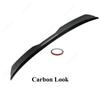 Car Rear Roof Spoiler Wing For Renault Clio 2 Mk2 2015-2020 Hatchback Rear Tail Wing Gloss Black ABS Bodykits Tuning