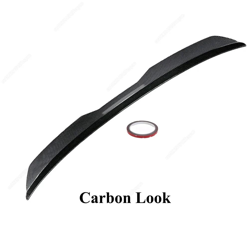 Car Rear Roof Spoiler Wing For Renault Clio 2 Mk2 2015-2020 Hatchback Rear Tail Wing Gloss Black ABS Bodykits Tuning