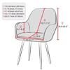 Velvet  Chair Cover Home Chair Cover Factory Cushion Case Cover Dining Chair Cover High Armrest Elastic Office Chairs Cover Solid Color Velvet
