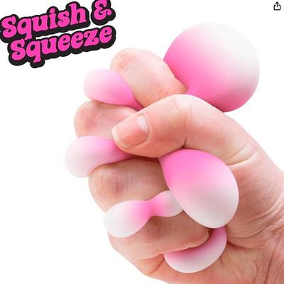 Egg Pinching Music Stress Relieving Color Changing Egg Balls Gripping Stress Relieving Release Pinching Toys In Stock