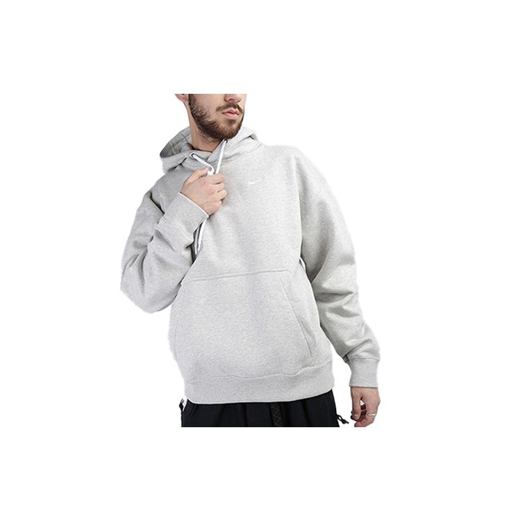 

Мужской флисовый пуловер с капюшоном Nike, серый CD6393-050 S