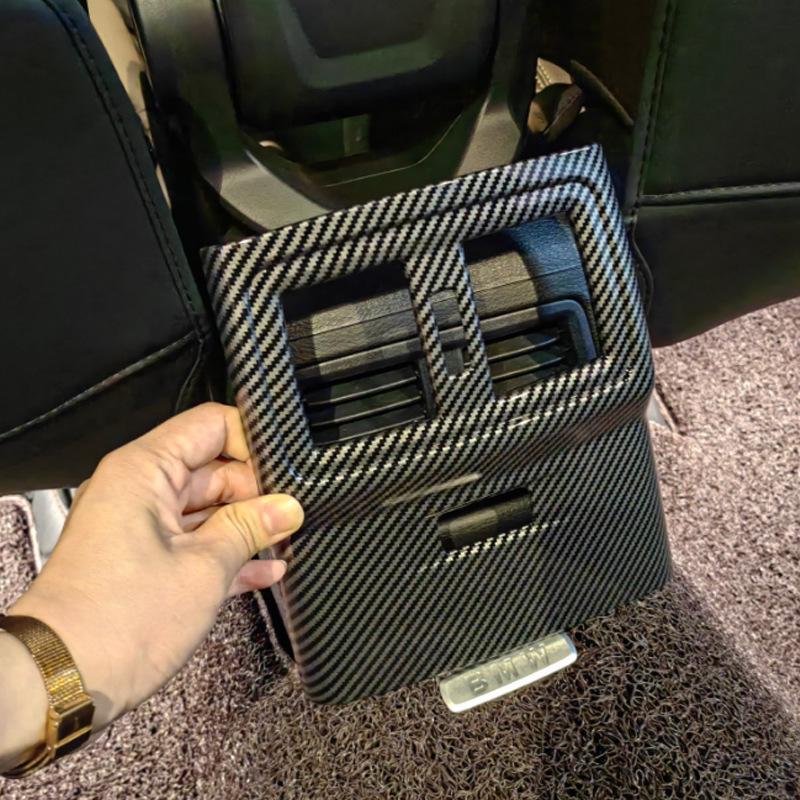 BMW X1/X2 Rear Anti-Kick AC Vent Cover - F48/F39 Decorative Accessory