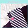 Slim Ultra Blackwhite Stripe Silicone Tpu Phone Case Cover For Iphone X 8 Plus