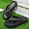 Zehentrenner Herren und Damen Sommer Rutschfest Outdoor Lässig Leicht Strandsandalen Dicke Sohle Haus Badeschuhe
