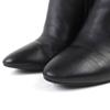 Ausgezeichnete Salvatore Ferragamo Stiefeletten Joan Gancini Leder-Ankle-Boot mit Seitenreißverschluss 6 Gebraucht