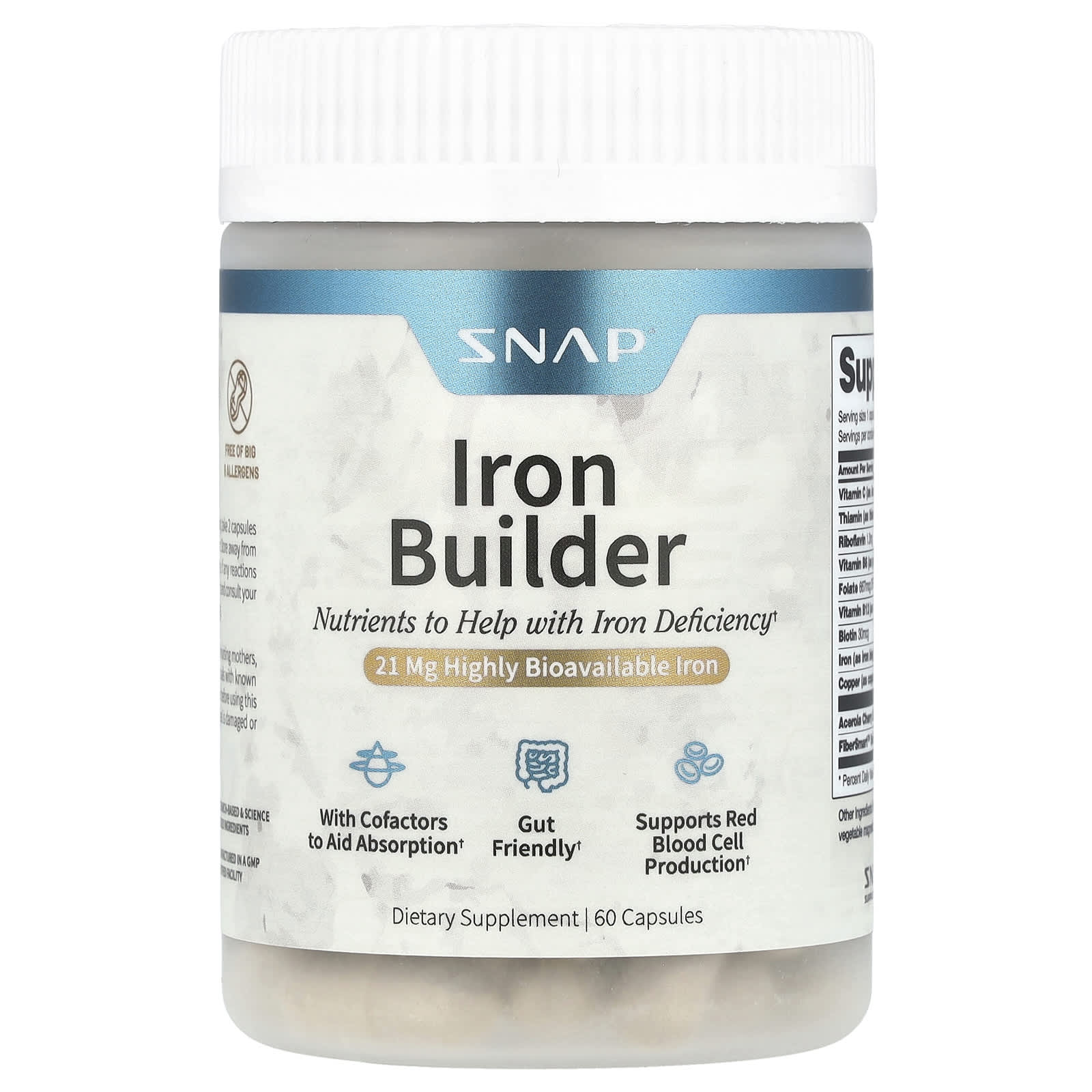 

Iron Builder, 60 Capsules