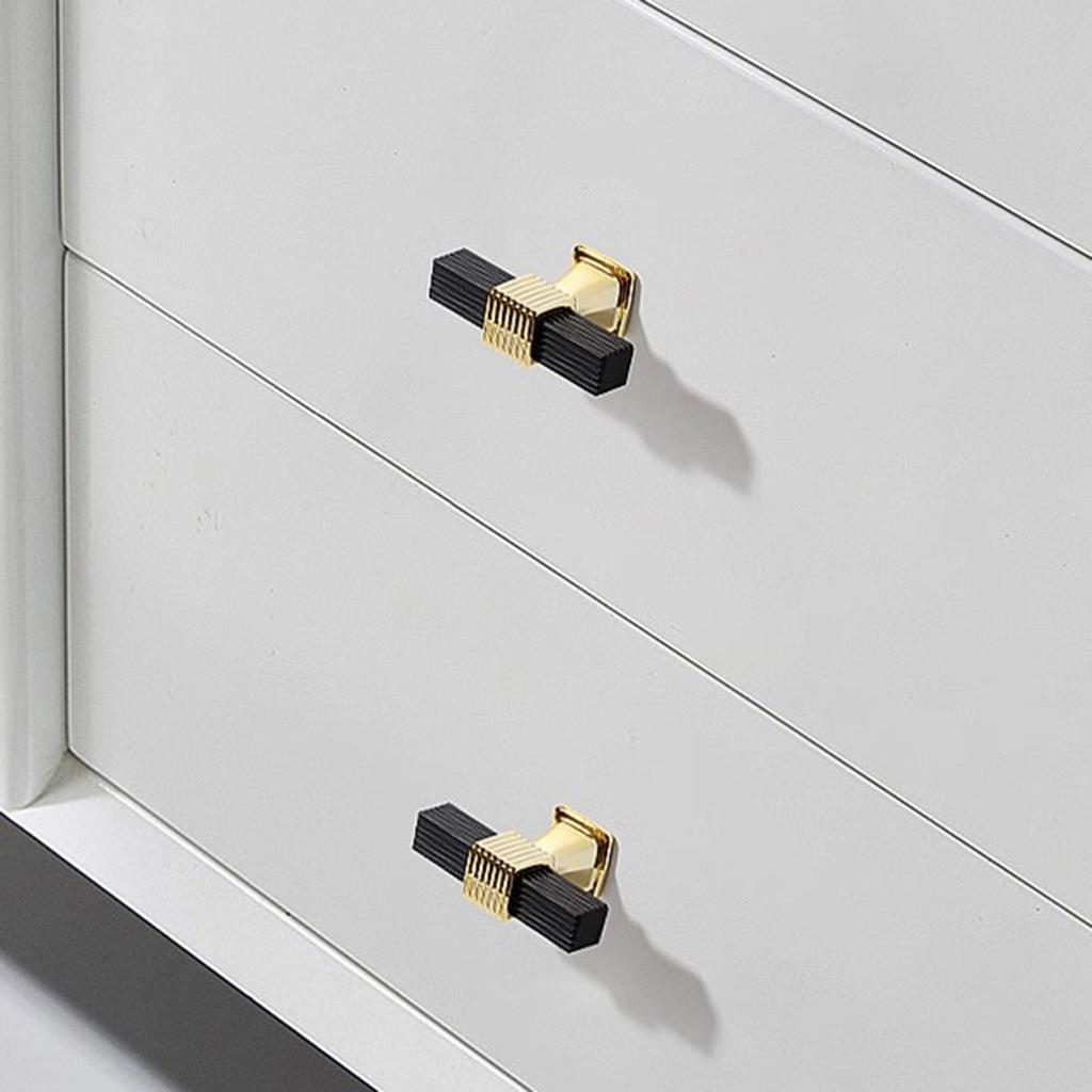 2pcs Aluminum Alloy Wardrobe Drawer Handle, Furniture Hardware Handle