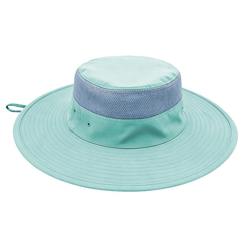 Outdoor Hat Sunscreen Bucket Hat Basin Hat Spring and Summer Men's and Women's Big Edge Hat UV Protection Sun Hat Explosion