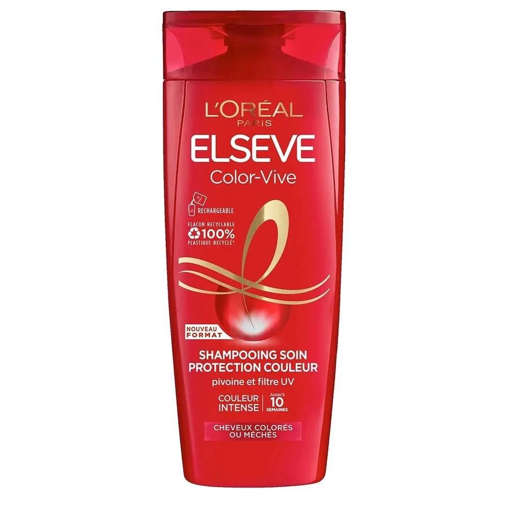 L Oréal ELSEVE Шампунь 350мл 4 шт. Защита цвета ELSEVE Color Protection Уход Шампунь для окрашенных волос