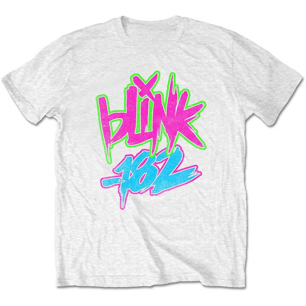 Six Arrow Smiley Blink182 Band TShirt Cotton Graphic Tee Unisex Unisex Summer Streetwear