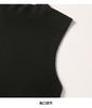 Sheep wool semi high neck knitted vest for women in spring 2026, versatile and slimming sleeveless top