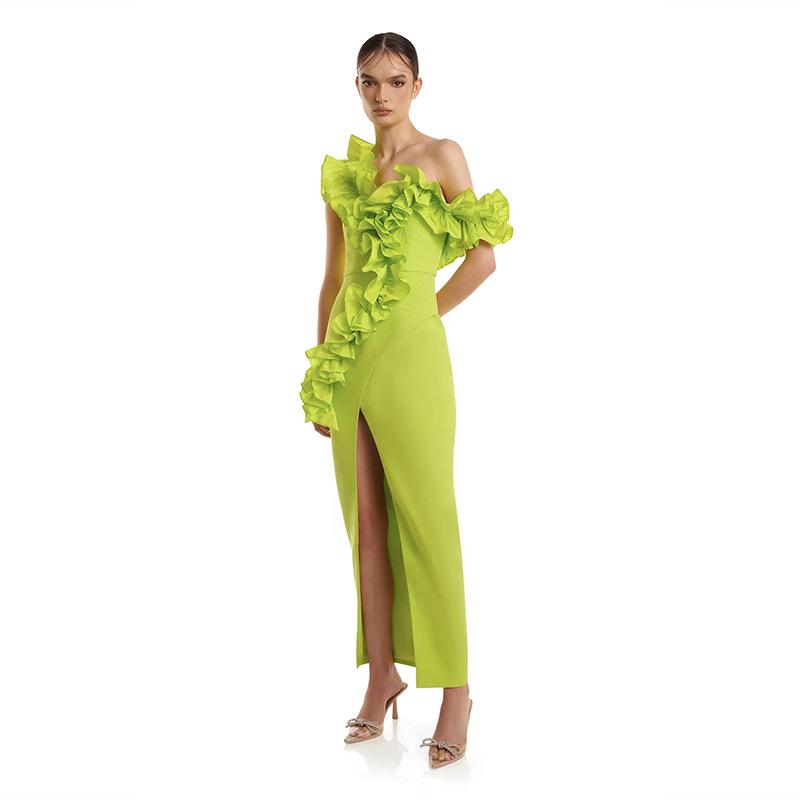 Annual Meeting Festive Bandage Evening Dress