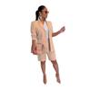 European & American Women's Spring/Summer Casual Suit: Jacket & Shorts Two-Piece Set