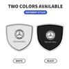 AZP2  1/2pcs 3D Metal Car Body Fender Emblem Shield Stickers Decor Auto Accessories for Mercedes Benz W211 W204 W210 W203 CLA GLA