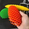 1Pc Multicolour Fidget Worm Toy Elastic Sensory Slug Fidget Toy Stress Anxiety Relief Desk Fidgets For Autistic & Adhd