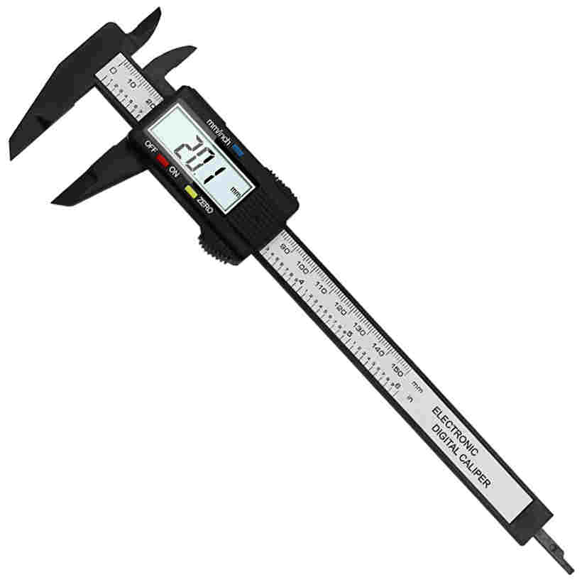 Electronic Digital Display Vernier Caliper 0  To 150 Mm 6 Inch Micrometer Measuring Tool