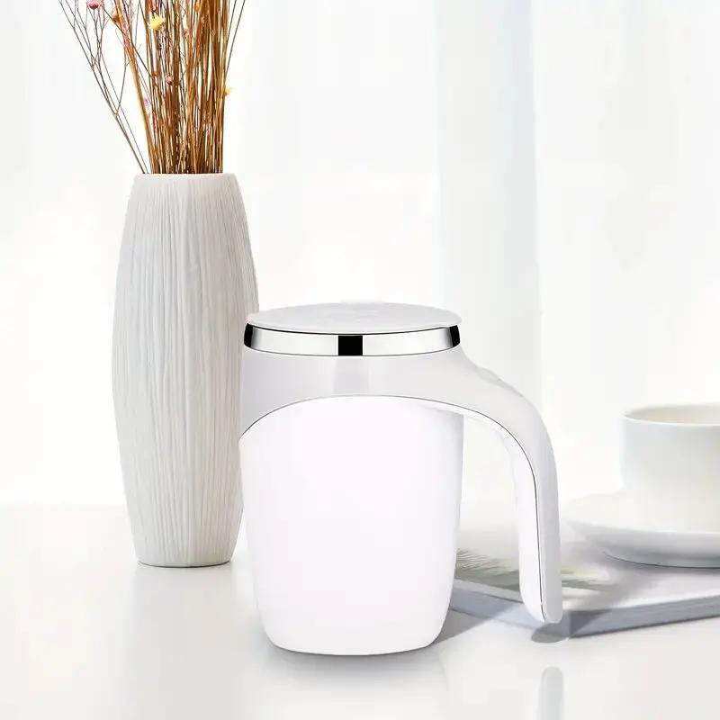 1 Stück   Tragbarer automatischer Misch-Kaffeebecher - praktischer Mischbecher, leicht zu mischende Getränke