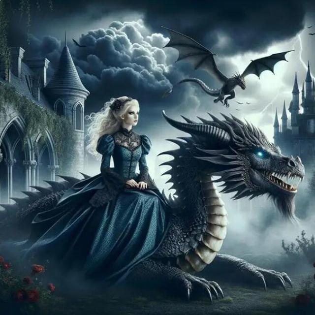 

Красивая Сексуальная Принцесса Дракон Сделай сам 5D Полная Алмазная Живопись Наборы для Вышивания Эльфийская Девушка Алмазная Мозаика для Декора Гостиной Full Round 50x50CM