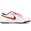 Nike Dunk Soaring And Leaping Among The Clouds Low top Skateboard Shoes Unisex Beige Red HF5441-100(Team1410-)