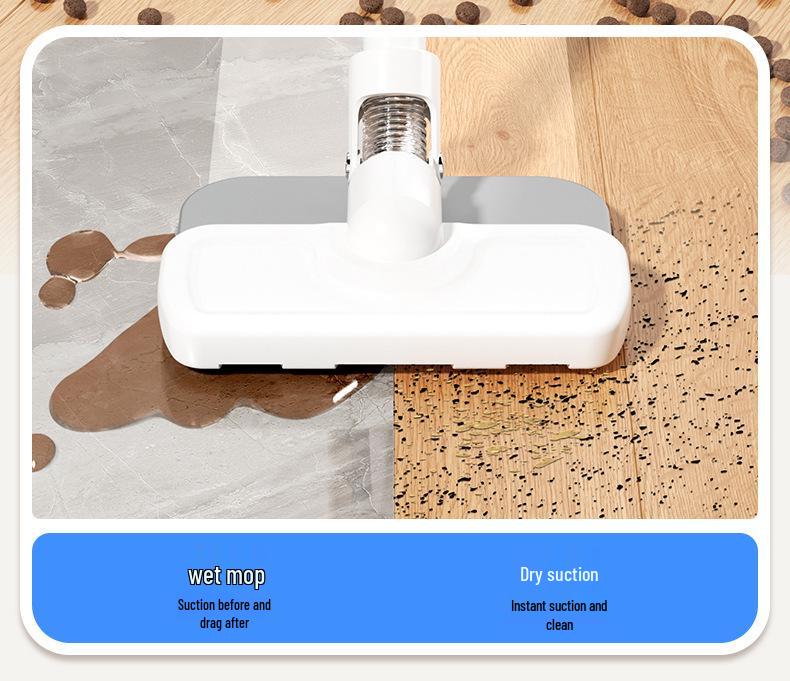 Wireless Handheld Vacuum & Mop with Strong Suction for Pet Hair Removal
