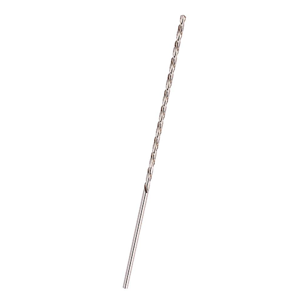 2pcs 3mm Diameter Auger Drill Bit HSS Material Straight Shank Drill Bit  For Hardened Metal