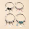 Specialty bracelet Colorful personalized crystal beaded starfish key pendant Origin