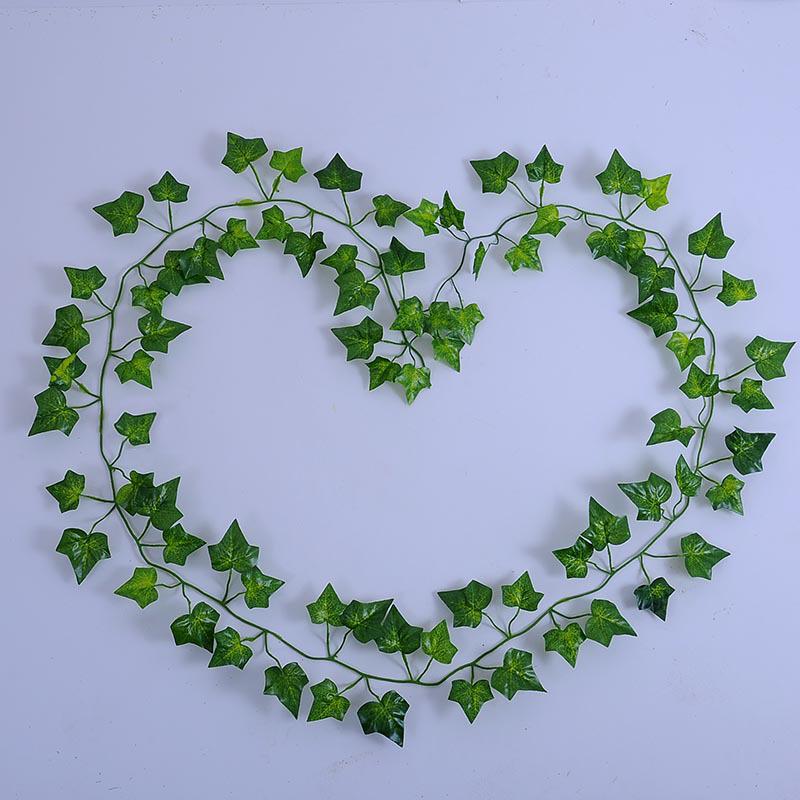 Artificial Rattan Leaves and Ivy Vine Decoration