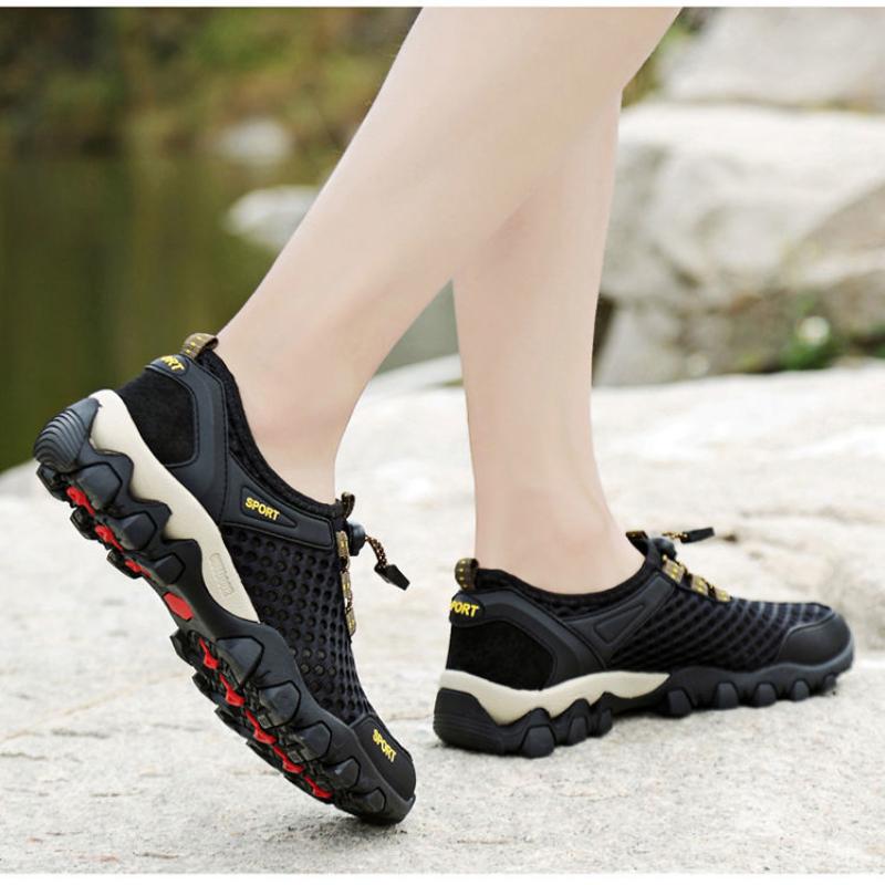 Sandals Men's Sweat Absorbing Deodorant-proof  Shoes Men's Outdoor Sports Hiking Shoes Summer Men's Shoes Breathable  Shoes