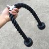 Cable Machine Attachment Set Triceps Pull Down Rope with Resistance Bands Handle and Carabiner