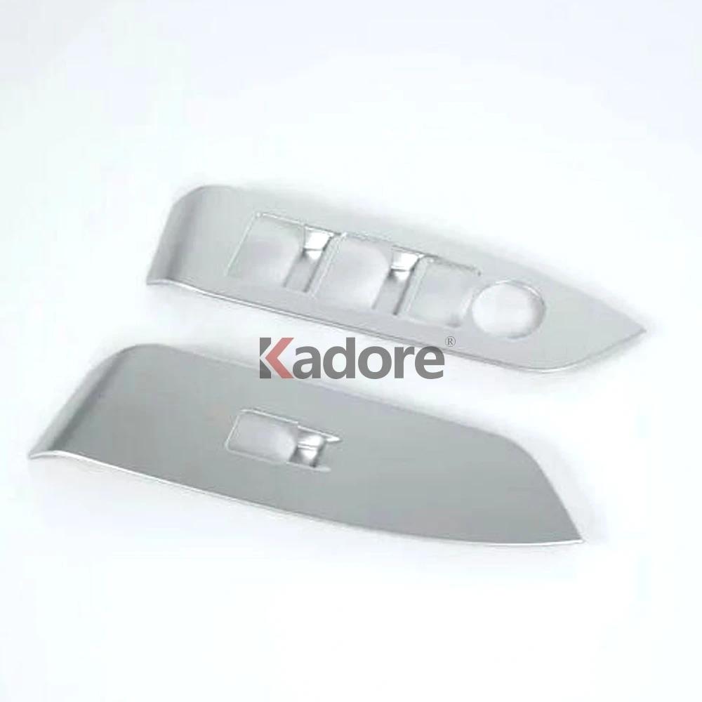For Mazda CX-5 CX5 2017-2024 & CX8 CX-8 2017-2025 Door Armrest Panel Window Lift Button Cover Trim Sticker Car Accessories