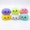 1-6Pcs Simulation Baozi Toy Night Light Soft Dumplings Soft Cute Steamer Birthday Party Gift  Colorful Dumping Toy Squishy Gifts